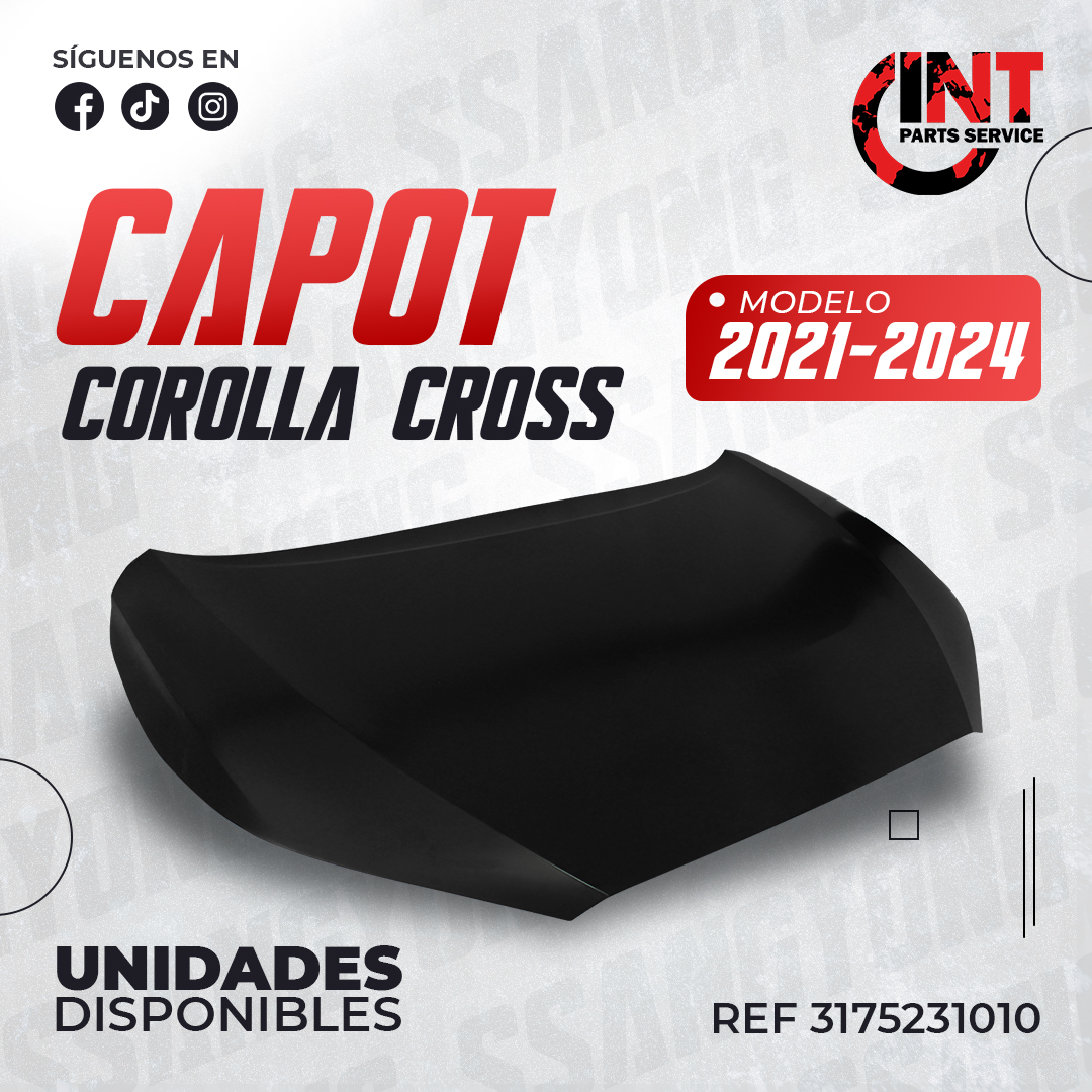 CAPOT TY COROLLA CROSS